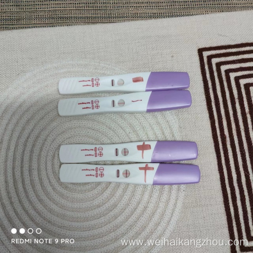 women urine hcg pregnancy test midstream